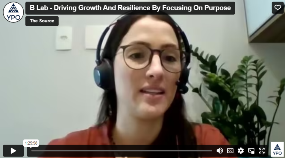 B Lab — Driving Growth And Resilience By Focusing On Purpose