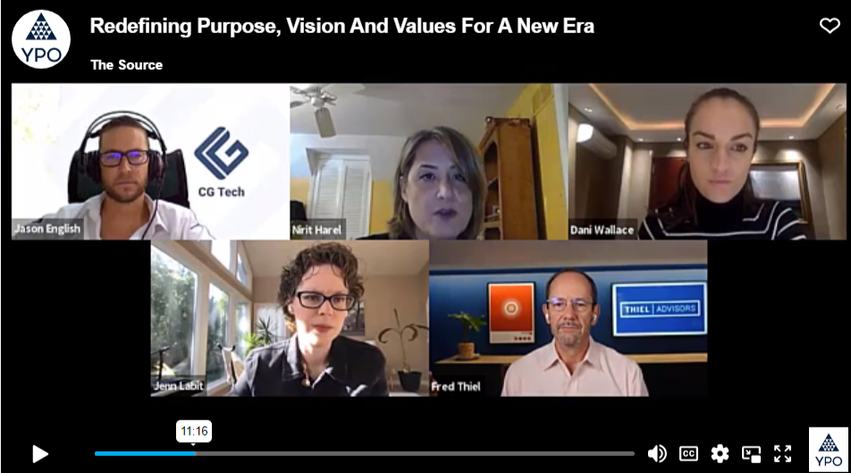 YPO Live: Redefining Purpose, Vision and Values for a New Era