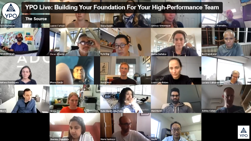 YPO Live: Building your Foundation for your High-Performance Team